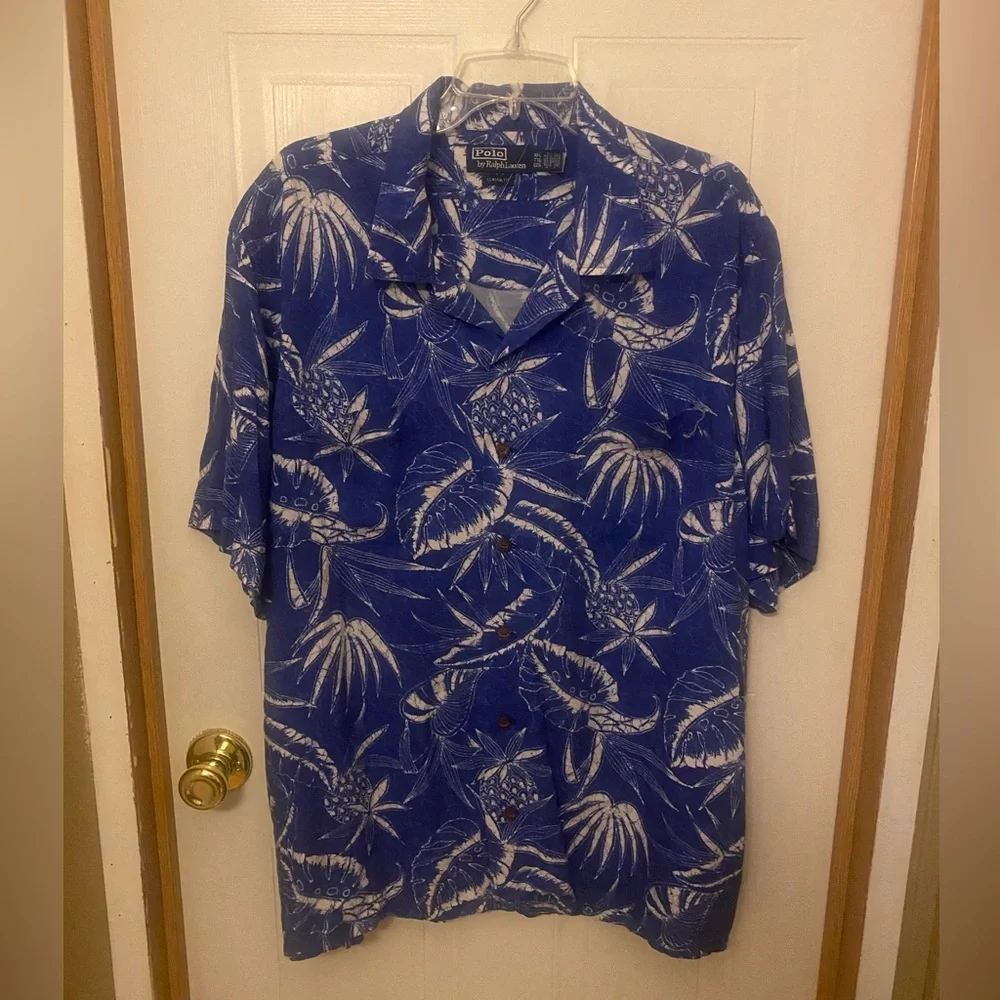 Polo by Ralph Lauren Hoffman Camp Shirt 2X Resort Wear